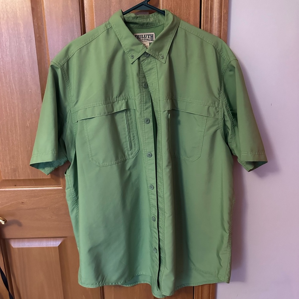 Duluth Trading Company Fishing Shirt
